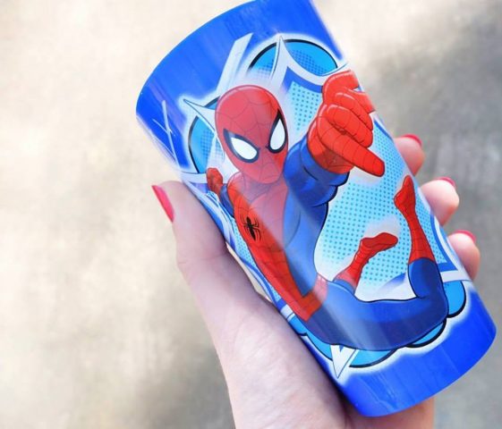 Merchandising: Spiderman beker van zeeman 
