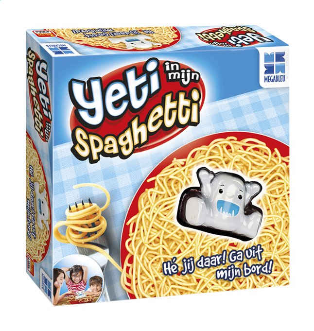 Cadeautip kinderen Yeti in mijn spaghetti